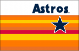 Houston Astros 1984-1986 Jersey Logo Sticker Heat Transfer