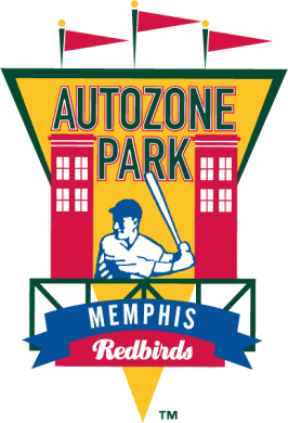Memphis Redbirds 2000-Pres Stadium Logo Sticker Heat Transfer