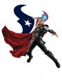 Houston Texans Thor Logo Sticker Heat Transfer