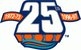 New York Islanders 1996 97 Anniversary Logo decal sticker