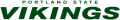 Portland State Vikings 1999-2015 Wordmark Logo Sticker Heat Transfer