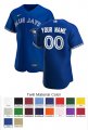 Toronto Blue Jays Custom Letter and Number Kits for Alternate Jersey 01 Material Twill
