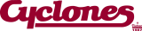 Iowa State Cyclones 1987-1994 Wordmark Logo 01 decal sticker