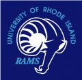 Rhode Island Rams 1989-2009 Primary Dark Logo decal sticker