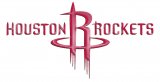 Houston Rockets Plastic Effect Logo Sticker Heat Transfer