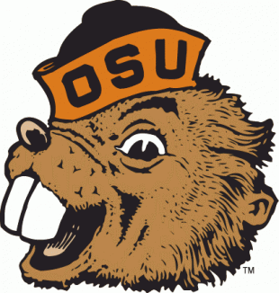 Oregon State Beavers 1973-1996 Primary Logo Sticker Heat Transfer