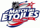 NHL All-Star Game 2008-2009 Alt. Language Logo decal sticker
