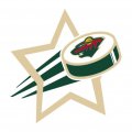 Minnesota Wild Hockey Goal Star logo Sticker Heat Transfer
