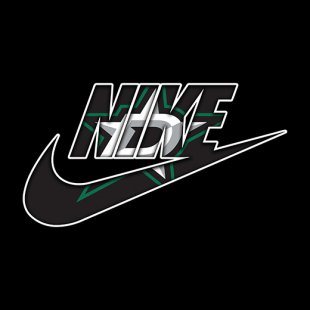 Dallas Stars Nike logo decal sticker
