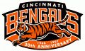 Cincinnati Bengals 1997 Anniversary Logo decal sticker