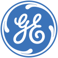 GE brand logo decal sticker
