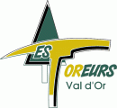 Val-d'Or Foreurs 1993 94-2004 05 Primary Logo Sticker Heat Transfer