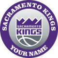 Sacramento Kings custom Customized Logo Sticker Heat Transfer