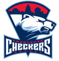 Charlotte Checkers 2007-2010 Primary Logo decal sticker