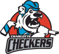 Charlotte Checkers 2002-2007 Primary Logo decal sticker