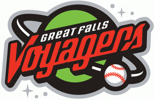 Great Falls Voyagers 2008-Pres Primary Logo Sticker Heat Transfer