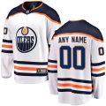 Edmonton Oilers Custom Letter and Number Kits for Away Jersey Material Vinyl