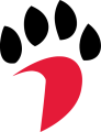 Davidson Wildcats 2010-Pres Alternate Logo 01 decal sticker