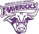 Minnesota State Mavericks 2001-Pres Alternate Logo 01 decal sticker