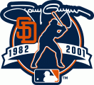 San Diego Padres 2001 Special Event Logo decal sticker
