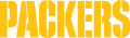 Green Bay Packers 1959-Pres Wordmark Logo decal sticker