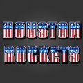 Houston Rockets American Captain Logo Sticker Heat Transfer