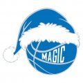 Orlando Magic Basketball Christmas hat logo Sticker Heat Transfer