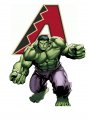 Arizona Diamondbacks Hulk Logo Sticker Heat Transfer