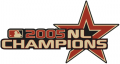Houston Astros 2005 Champion Logo Sticker Heat Transfer