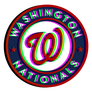 Phantom Washington Nationals logo Sticker Heat Transfer