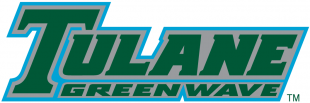Tulane Green Wave 1998-2013 Wordmark Logo decal sticker