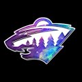 Galaxy Minnesota Wild Logo Sticker Heat Transfer
