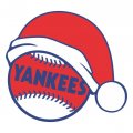 New York Yankees Baseball Christmas hat logo Sticker Heat Transfer