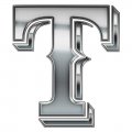 Texas Rangers Silver Logo Sticker Heat Transfer