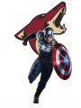 Arizona Coyotes Captain America Logo decal sticker