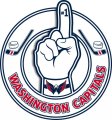 Number One Hand Washington Capitals logo decal sticker