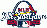 MLB All-Star Game 2009 Logo Sticker Heat Transfer