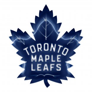 Toronto Maple Leaves Crystal Logo Sticker Heat Transfer