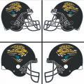 Jacksonville Jaguars Helmet Logo Sticker Heat Transfer