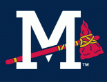 Mississippi Braves 2005-Pres Cap Logo Sticker Heat Transfer