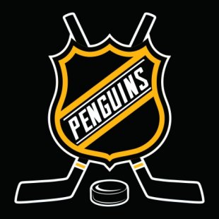 Hockey Pittsburgh Penguins Logo Sticker Heat Transfer