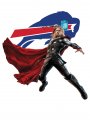 Buffalo Bills Thor Logo Sticker Heat Transfer