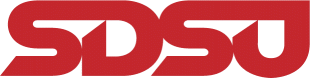 San Diego State Aztecs 1978-2003 Wordmark Logo Sticker Heat Transfer