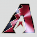 Arizona Diamondbacks Stainless steel logo decal sticker