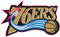 Philadelphia 76ers 1997-2008 Primary Logo decal sticker