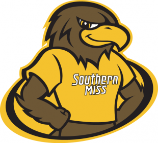 Southern Miss Golden Eagles 2003-Pres Mascot Logo Sticker Heat Transfer