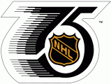 National Hockey League 1991 Anniversary Logo Sticker Heat Transfer