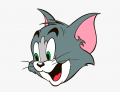 Tom and Jerry Logo 15 Sticker Heat Transfer