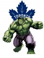 Toronto Maple Leafs Hulk Logo Sticker Heat Transfer