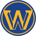 Golden State Warriors 2019-2020 Pres Alternate Logo decal sticker